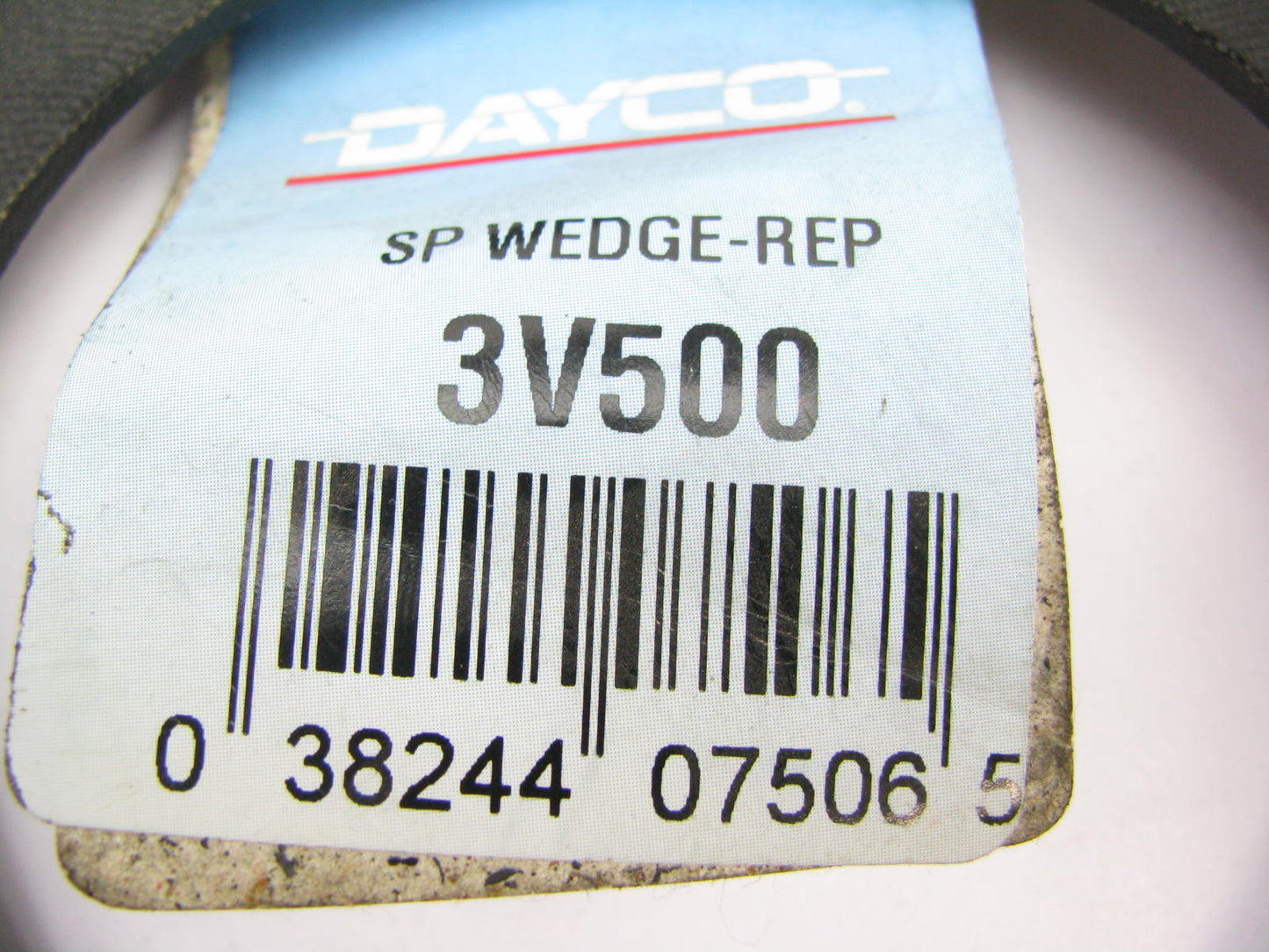 Dayco 3V500 Industrial V-Wedge Accessory Drive Belt - 3/8'' X 50''
