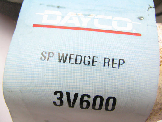 Dayco 3V600 Industrial V-Wedge Accessory Drive Belt - 3/8'' X 60''
