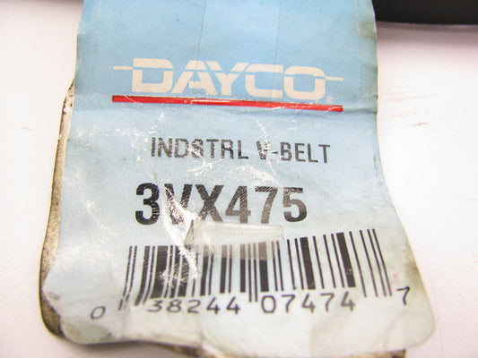 Dayco 3VX475 Industrial Accessory Drive VX-Wedge Belt - 0.41'' X 47.92''