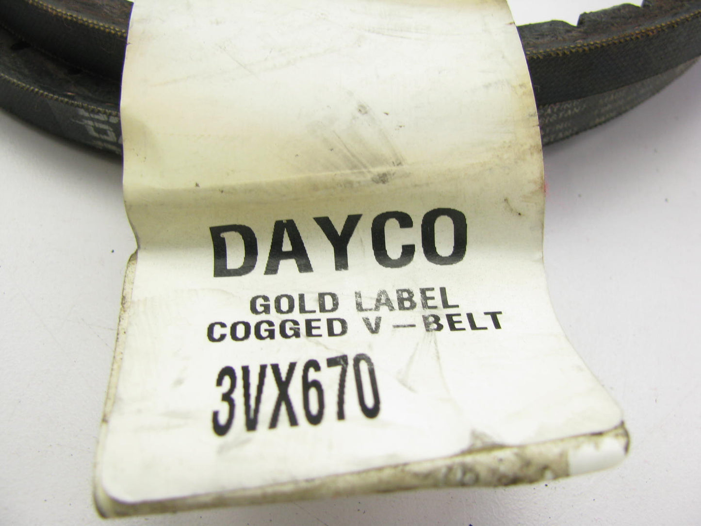 Dayco 3VX670 Industrial Accessory Drive VX-Wedge Belt - 0.41'' X 67.42''