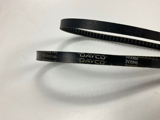 Dayco 3VX950 VX-Wedge Industrial Accessory Drive Belt, 3/8'' X 95''