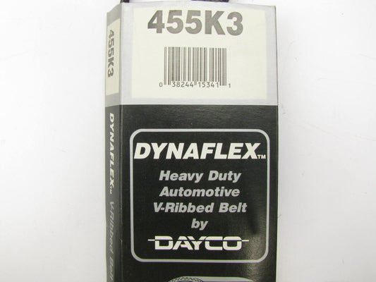 Dayco 455K3 Serpentine Belt For 1989-1990 Nissan 240SX 2.4L-L4