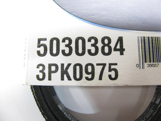 Dayco 5030384 Polyrib V-Belt 3PK0975