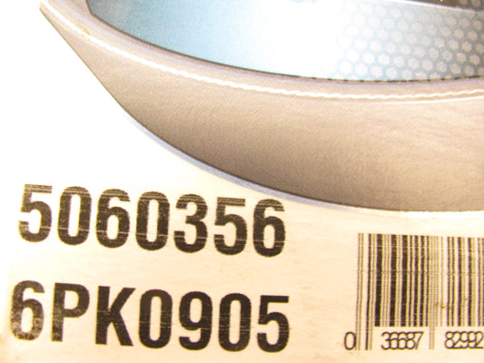 Dayco 5060356 / 6PK0905 V-Ribbed Serpentine Drive Belt