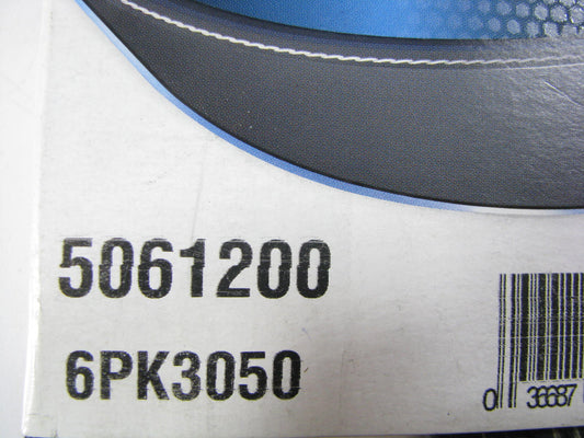 Dayco 5061200 Serpentine Belt - 6PK3050 , K061203