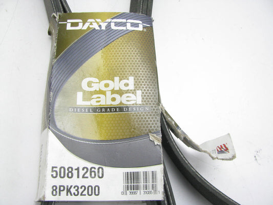 Dayco 5081260 Serpentine Belt - 1.12'' X 126.50'' - 8 Ribs