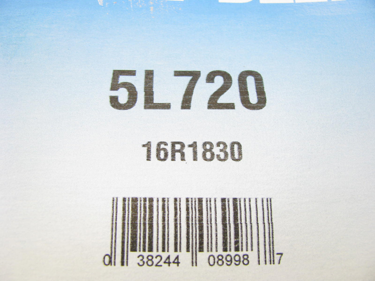 Dayco 5L720 Lawn & Garden Power Equipment Accessory Drive Belt - 5/8'' X 72''