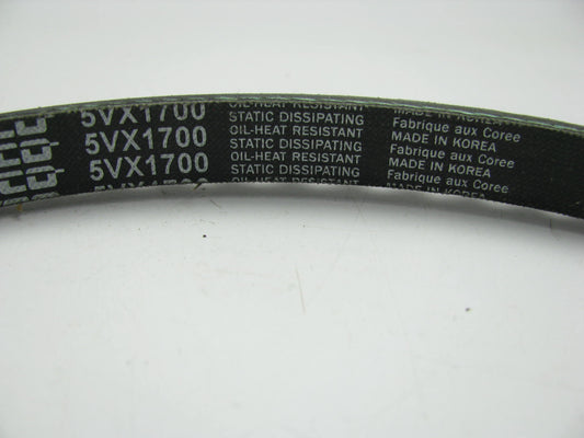 Dayco 5VX1700 VX-Wedge Industrial Drive Belt - 21/32'' X 170''