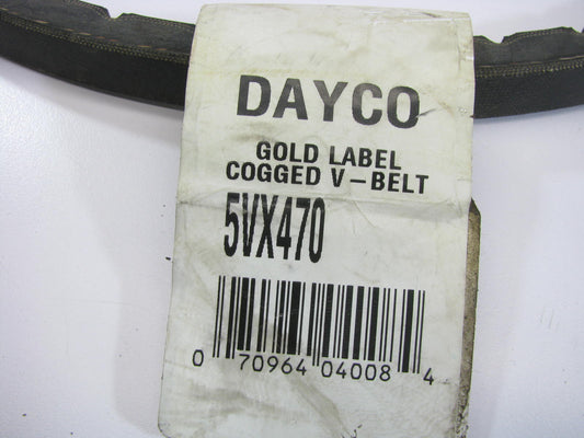 Dayco 5VX470 VW-Wedge Accessory Drive Belt - 21/32'' X 47''