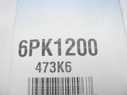 Dayco 6PK1200 Serpentine Belt - 0.84'' X 47.88'' - 6 Ribs
