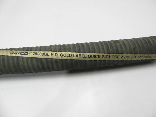Dayco 75288GL Straight Radiator Coolant Hose - 2-7/8'' ID X 47'' Long