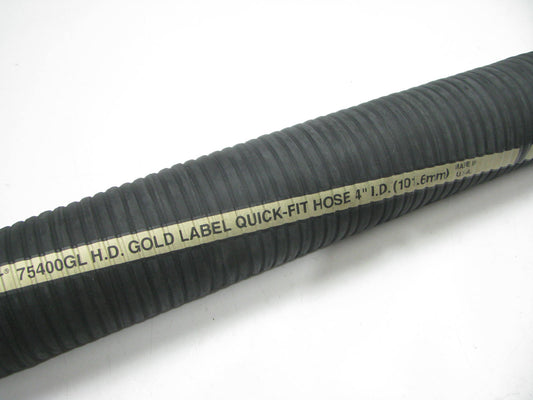 4 FEET - Dayco 75400GL Straight Radiator Heavy Duty Coolant Hose 4'' Diameter