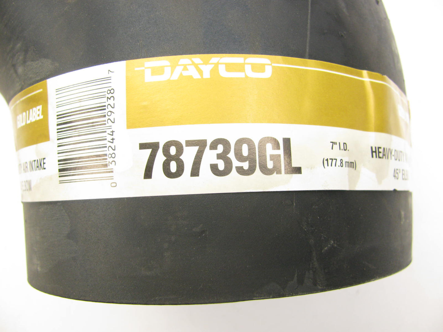 Dayco 78739GL Air Intake Hose - 7'' ID X 9'' Long - 45 Degree Elbow