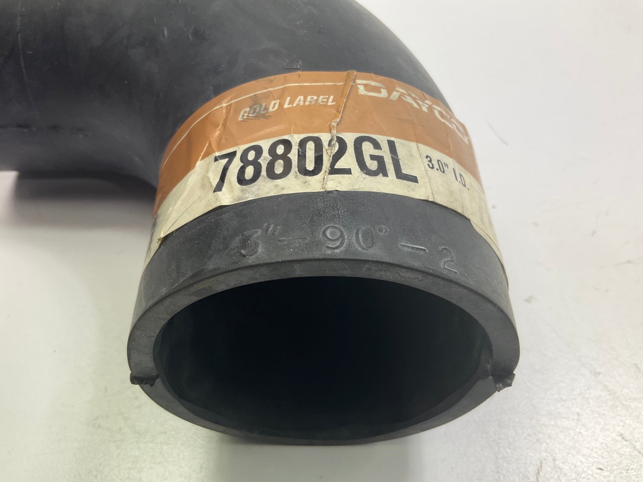 Dayco 78802GL 90 Degree Elbow Air Intake Hose, 3''
