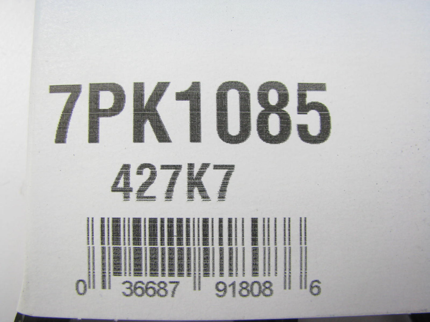 Dayco 7PK1085 Serpentine Belt - 25mm X 1085mm - 7 Ribs