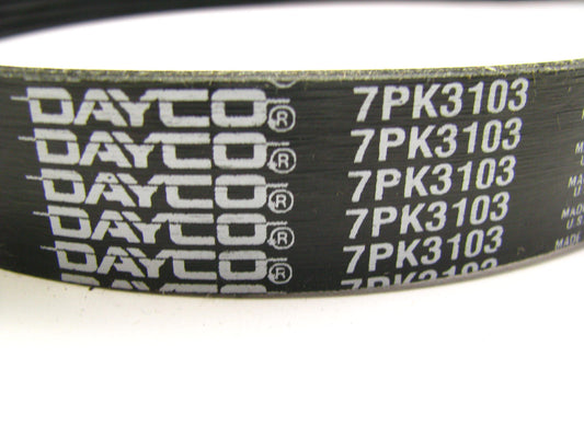 Dayco 7PK3103 Serpentine Belt 2012-UP Ford Ranger (3.2L Duratorq Diesel) NON-US