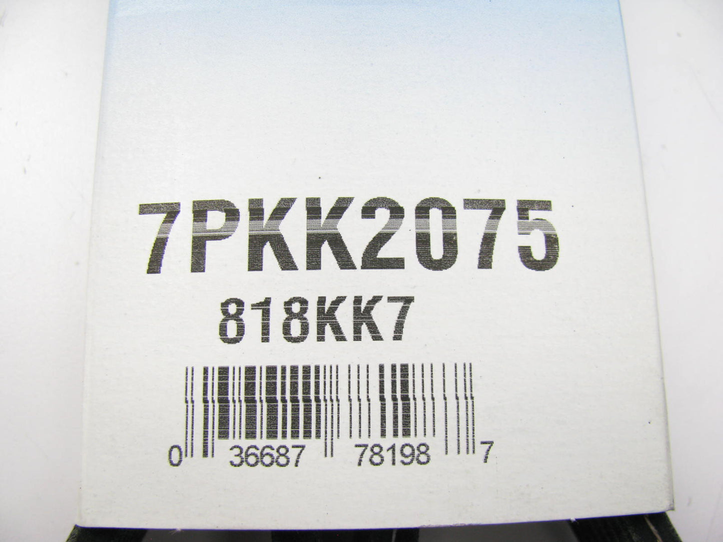 Dayco 7PKK2075 Serpentine Belt - 25mm X 2075mm - 7 Ribs
