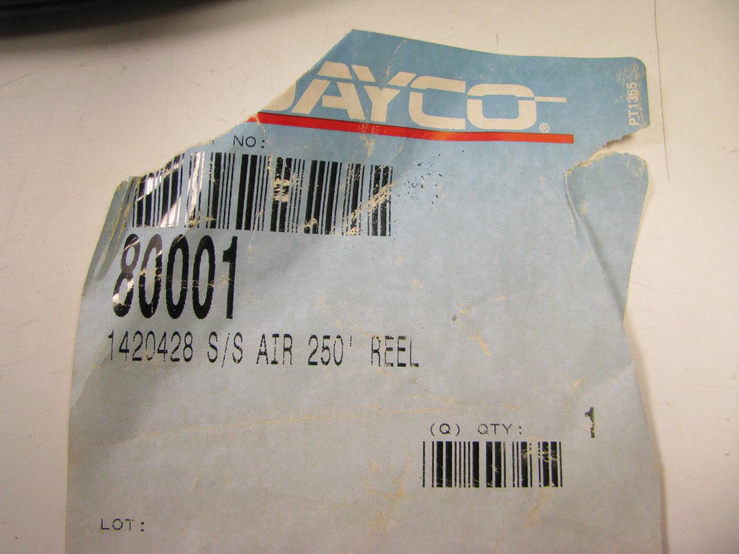 250' REEL X 1/4'', Service Station Shop , Air Impact Tool Hose - 200 PSI 250 FT