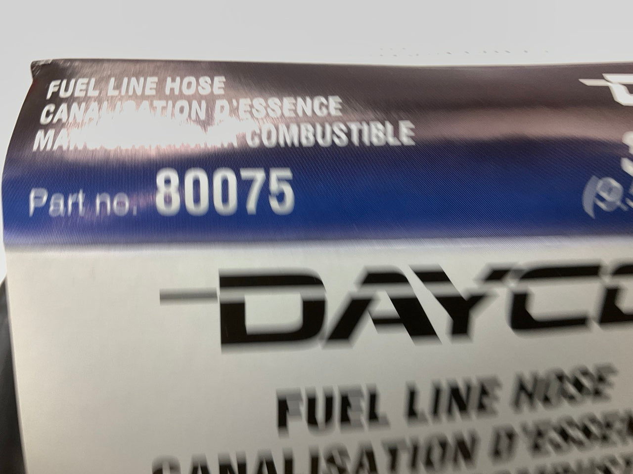 2 FEET - Dayco 80075 Fuel Line Hose, 3/8'' ID X 2' Long