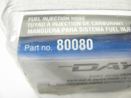 Dayco 80080 Fuel Injection Hose - 3/8'' ID X 18'' Long, 100 PSI Max