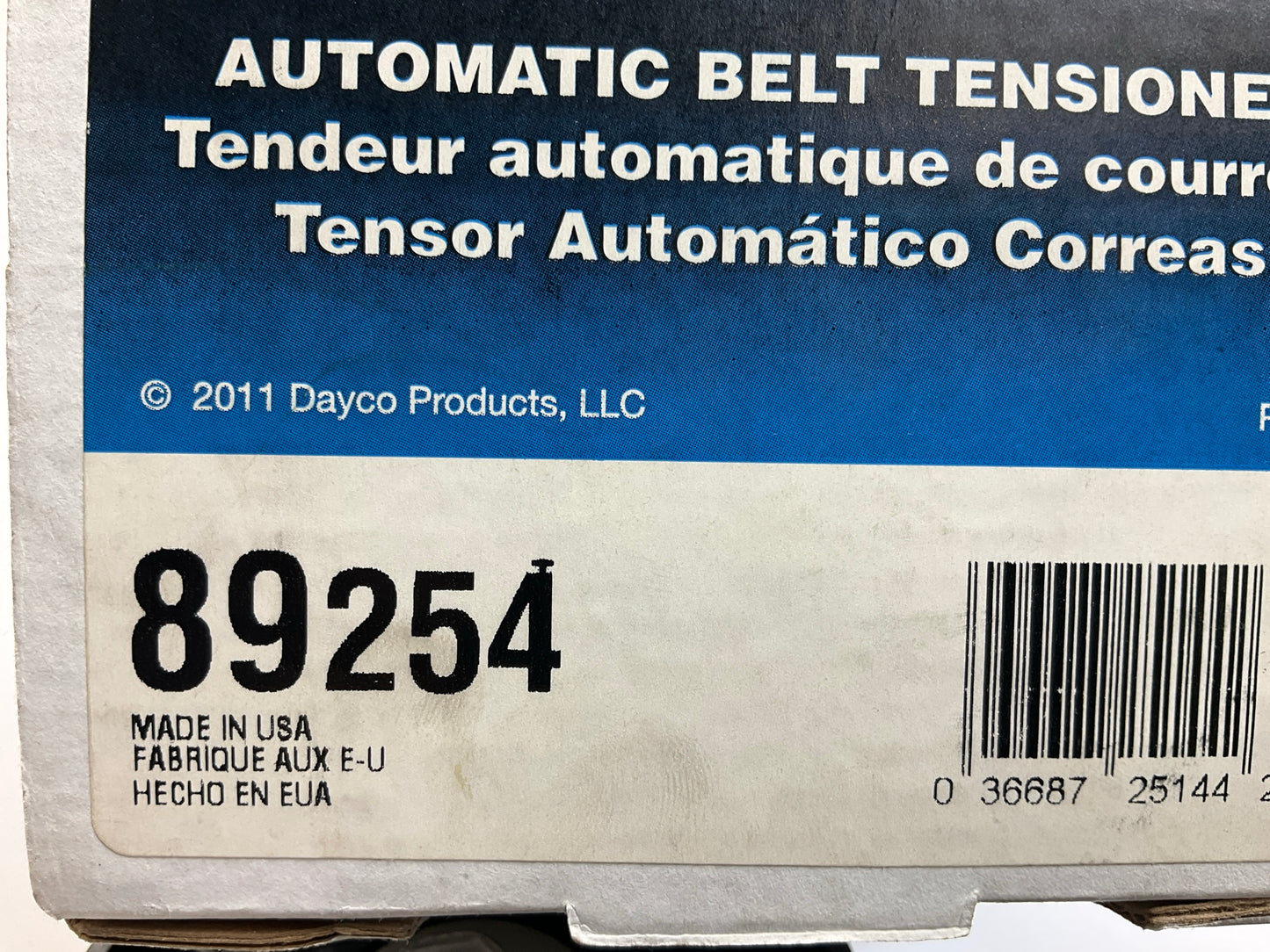 Dayco 89254 Drive Belt Tensioner 00-03 Dakota, Durango 02-03 1500, Liberty