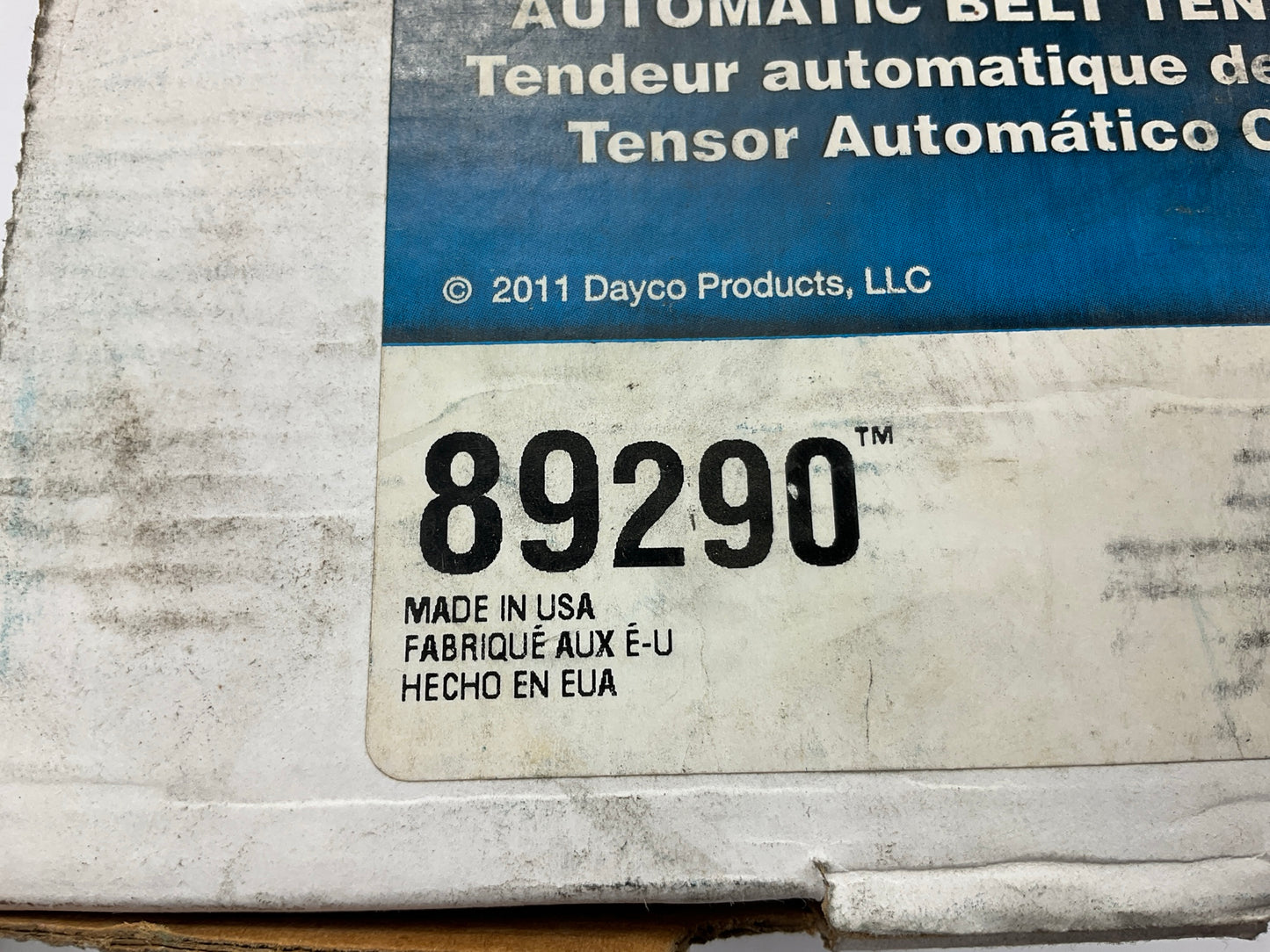 Dayco 89290 Accessory Drive Belt Tensioner Assembly