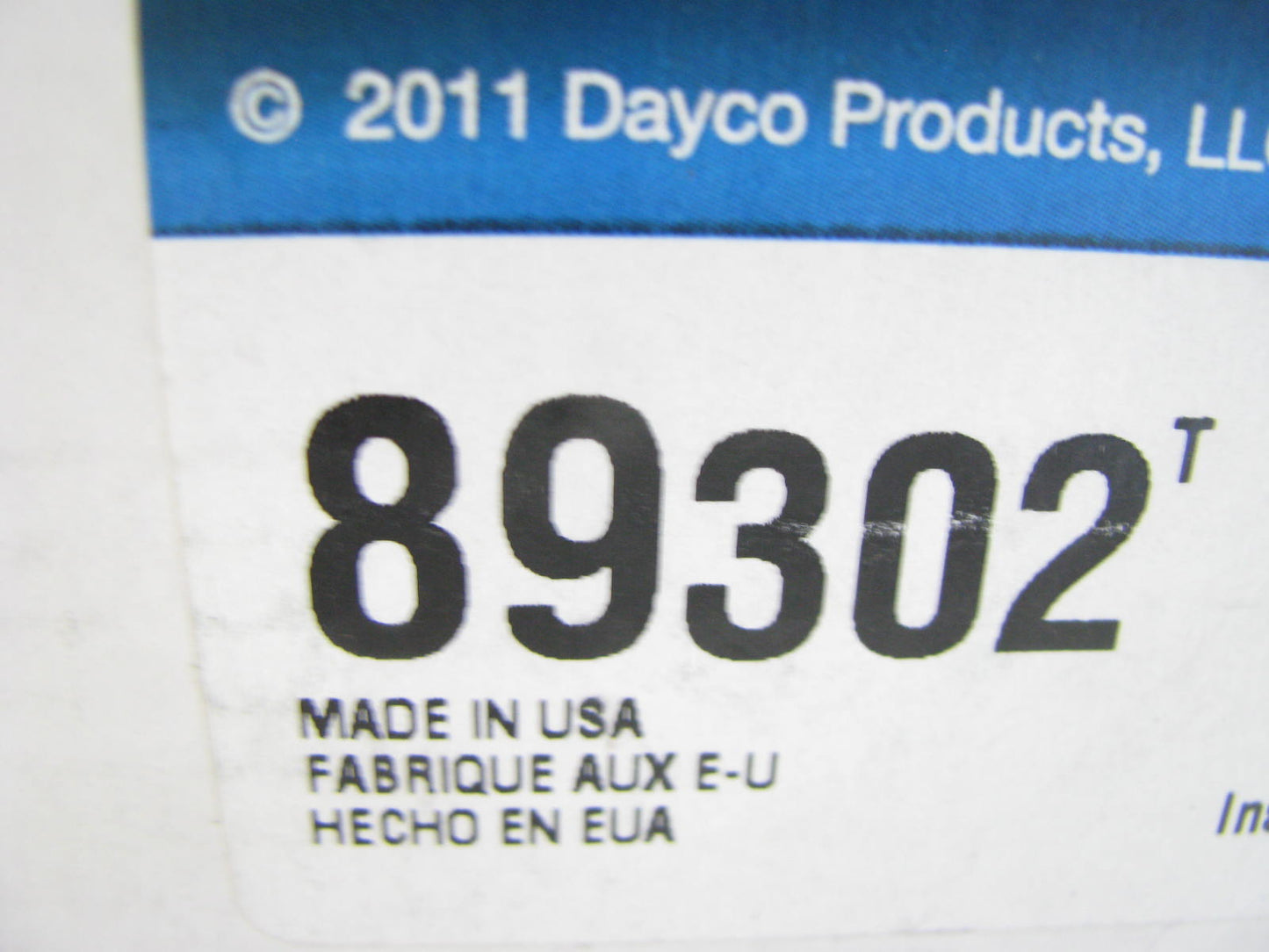 Dayco 89302 Belt Tensioner Assembly For 1999-2009 GM 3.8L