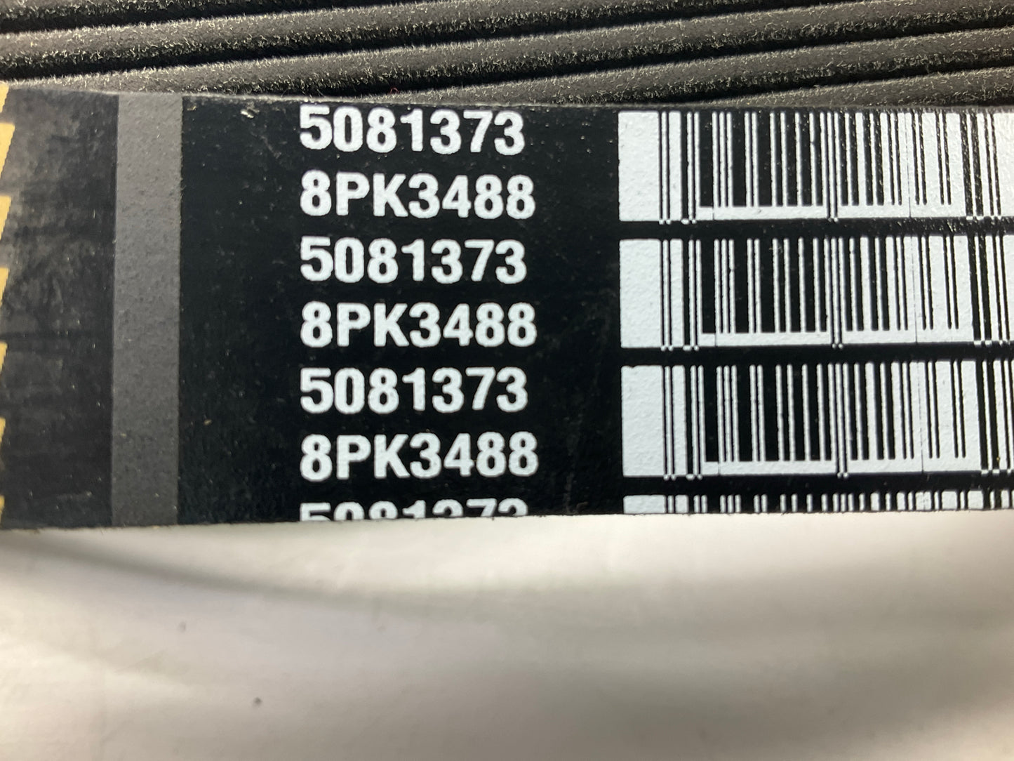Dayco 8PK3488 Main Drive Serpentine Belt 5081373, 1373K8, 207547, 208883
