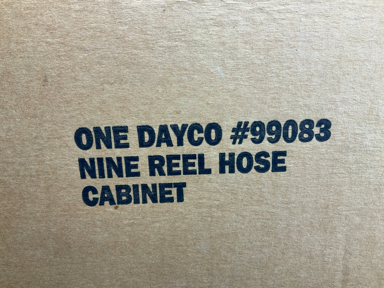 Small Dent - See Photos - Dayco 99083 9-Spool Hose & Tubing Dispenser Cabinet