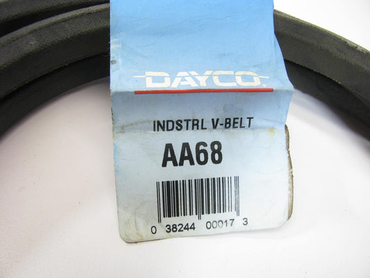 Dayco AA68 Accessory Drive Double V-Belt - 0.53'' X 71.4'' - 36 Degree