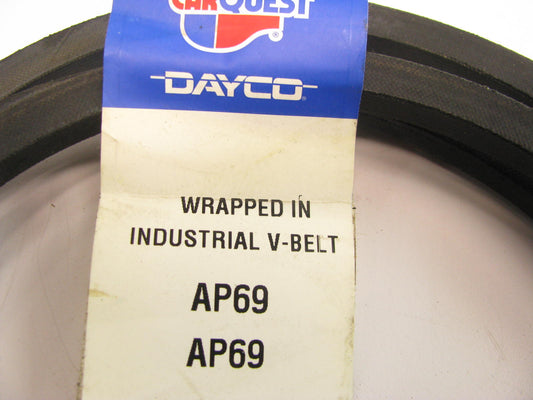 Dayco AP69 Industrial Accessory Drive Belt - 1/2'' X 71''