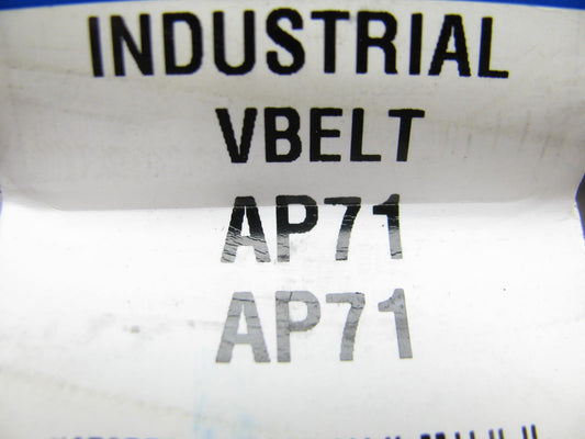 Dayco AP71 Industrial Accessory Drive Belt - 1/2'' X 73''