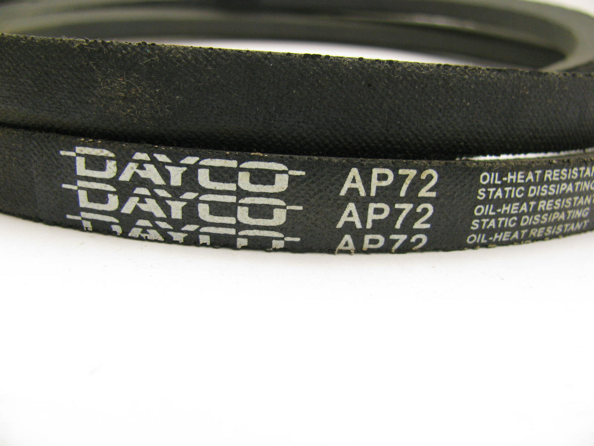 Dayco AP72 Industrial Accessory Drive Belt - 1/2'' X 74''