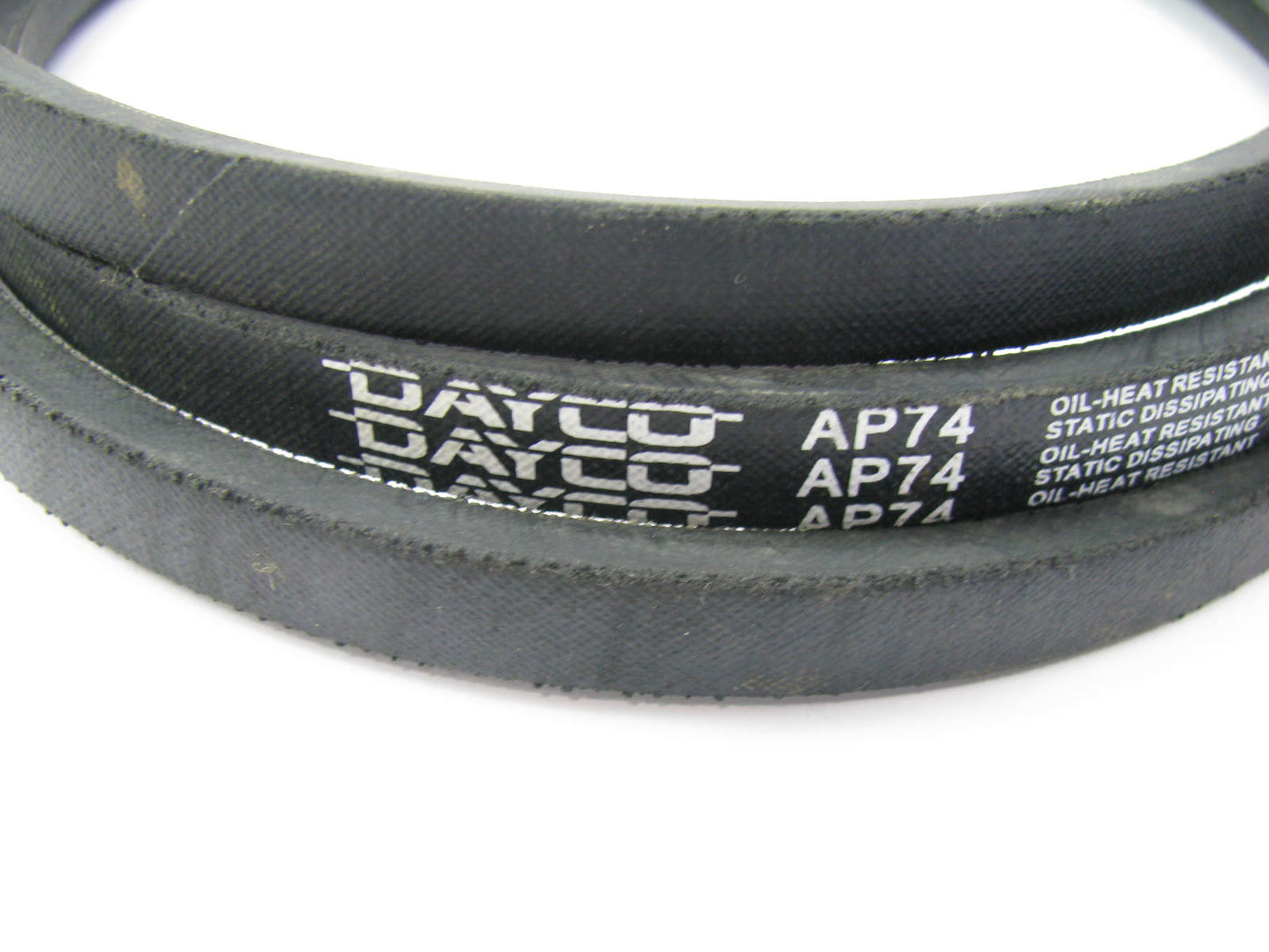 Dayco AP74 Industrial Accessory Drive Belt - 1/2'' X 76''
