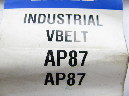 Dayco AP87 Industrial Accessory Drive Belt - 1/2'' X 89''