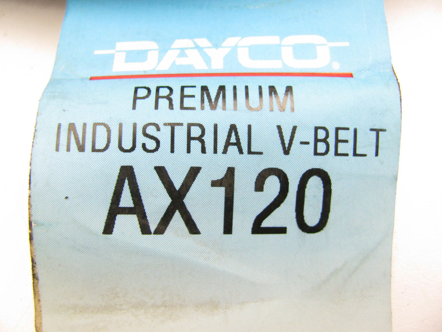 Dayco AX120 Industrial Accessory Drive V-Belt - 0.50'' X 122'' (1/2'' X 122'')