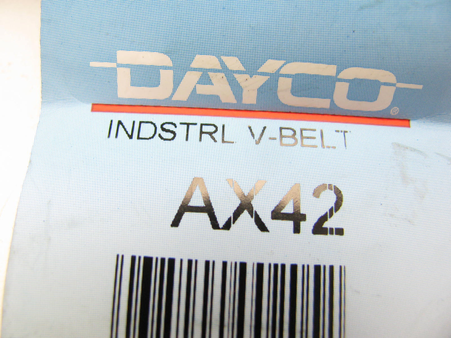 Dayco AX42 Industrial Accessory Drive V-Belt - 0.53'' X 44.39''