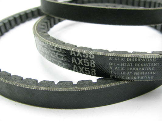 Dayco AX58 Industrial Accessory Drive Belt - 0.53'' X 60.08''
