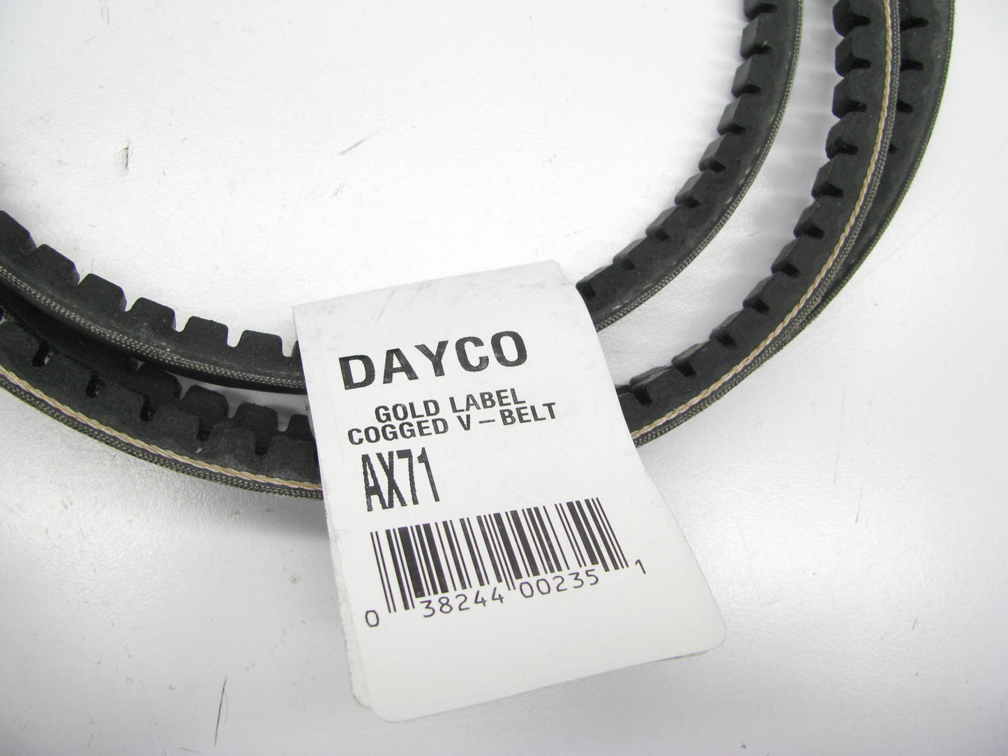 Dayco AX71 Industrial Accessory Drive Belt, 1/2'' X 73''