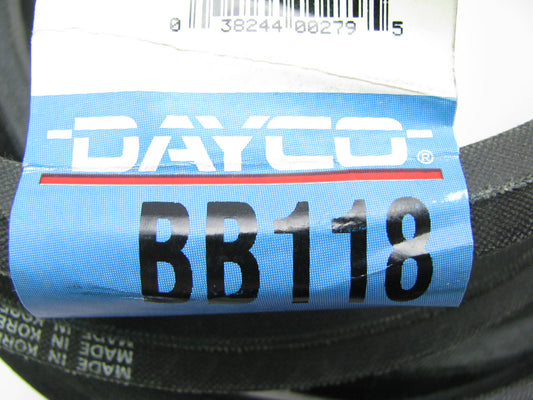 Dayco BB118 Double Angle Accessory Drive V-Belt - 0.66'' X 123.20''