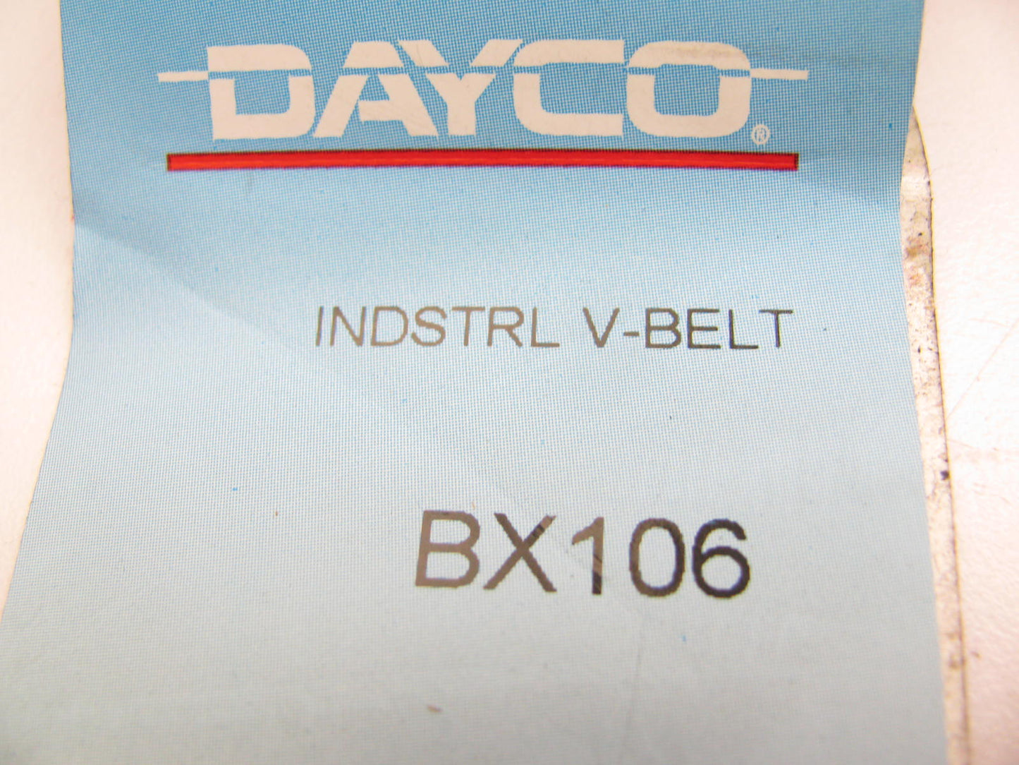 Dayco BX106 Industrial Accessory Drive V-Belt - 0.67'' X 109.10''