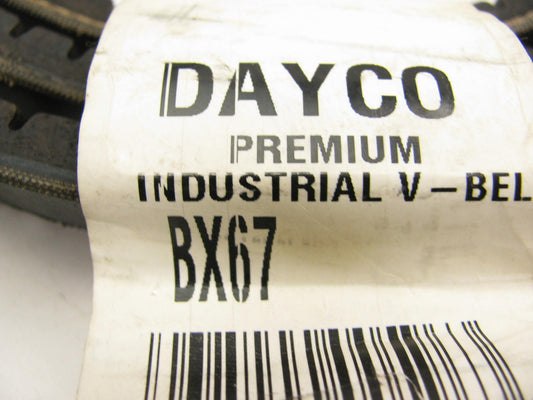 Dayco BX67 Industrial Accessory Drive V-Belt - 0.67'' X 70.17''