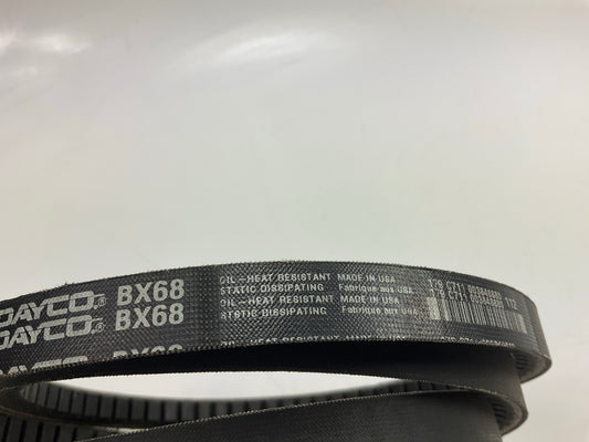 Dayco BX68 Cogged Industrial Accessory Drive Belt - 5/8'' X 71''