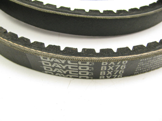 Dayco BX76 Accessory Drive Cogged Industrial V-Belt - 0.67'' X 79.17''