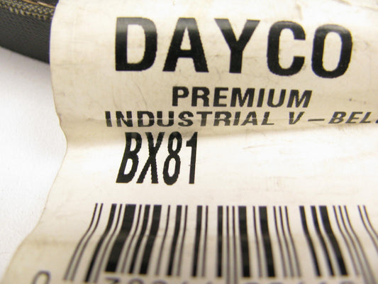 Dayco BX81 Industrial Accessory Drive V-Belt - 0.67'' X 84.17''