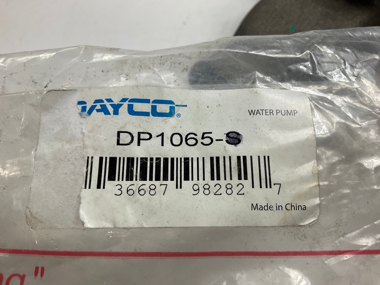 Dayco DP1065 Engine Water Pump For Ford 4.9L OHV