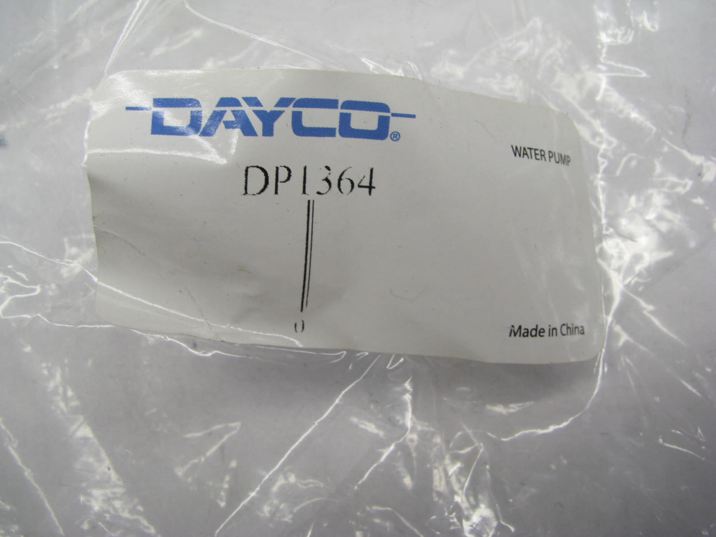 Dayco DP1364 Engine Water Pump For 1983-1986 Ford 300 4.9L-L6