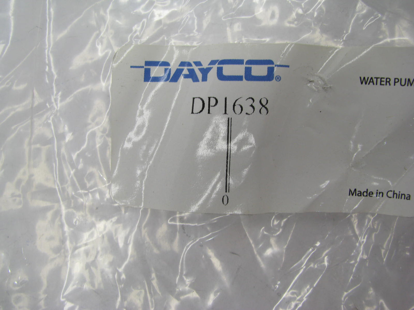 Dayco DP1638 Water Pump For Iseki TS1610 TS1910, Bolens Z8943768300 Tractor