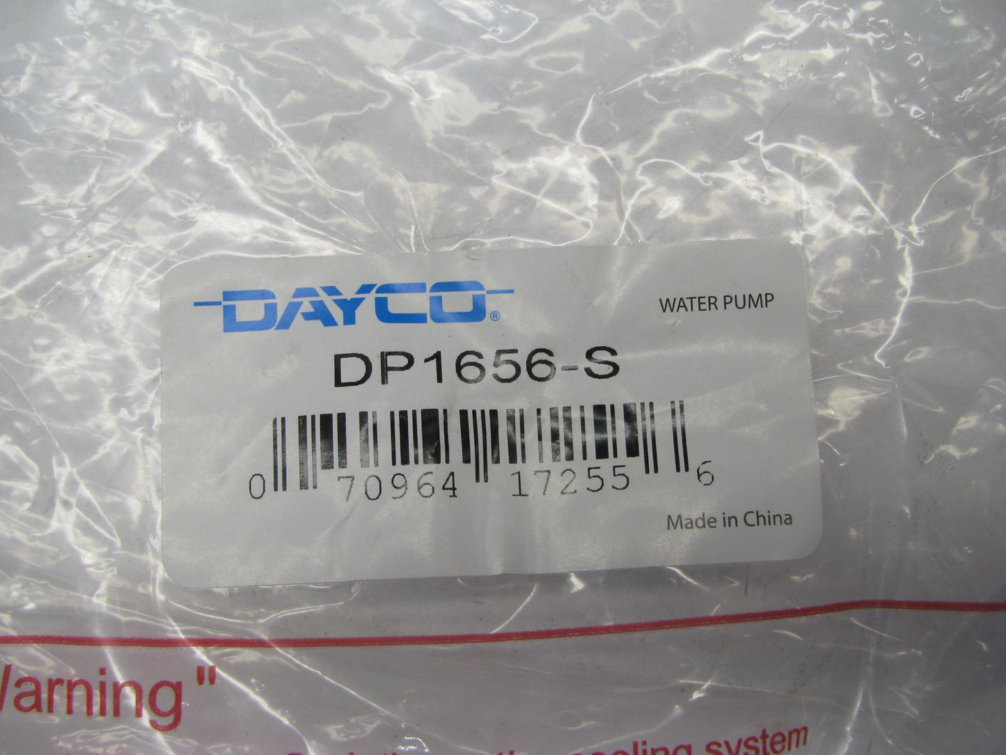 Dayco DP1656S Water Pump For Nissan K15, K21, K25 Forklift 21010-FU40J