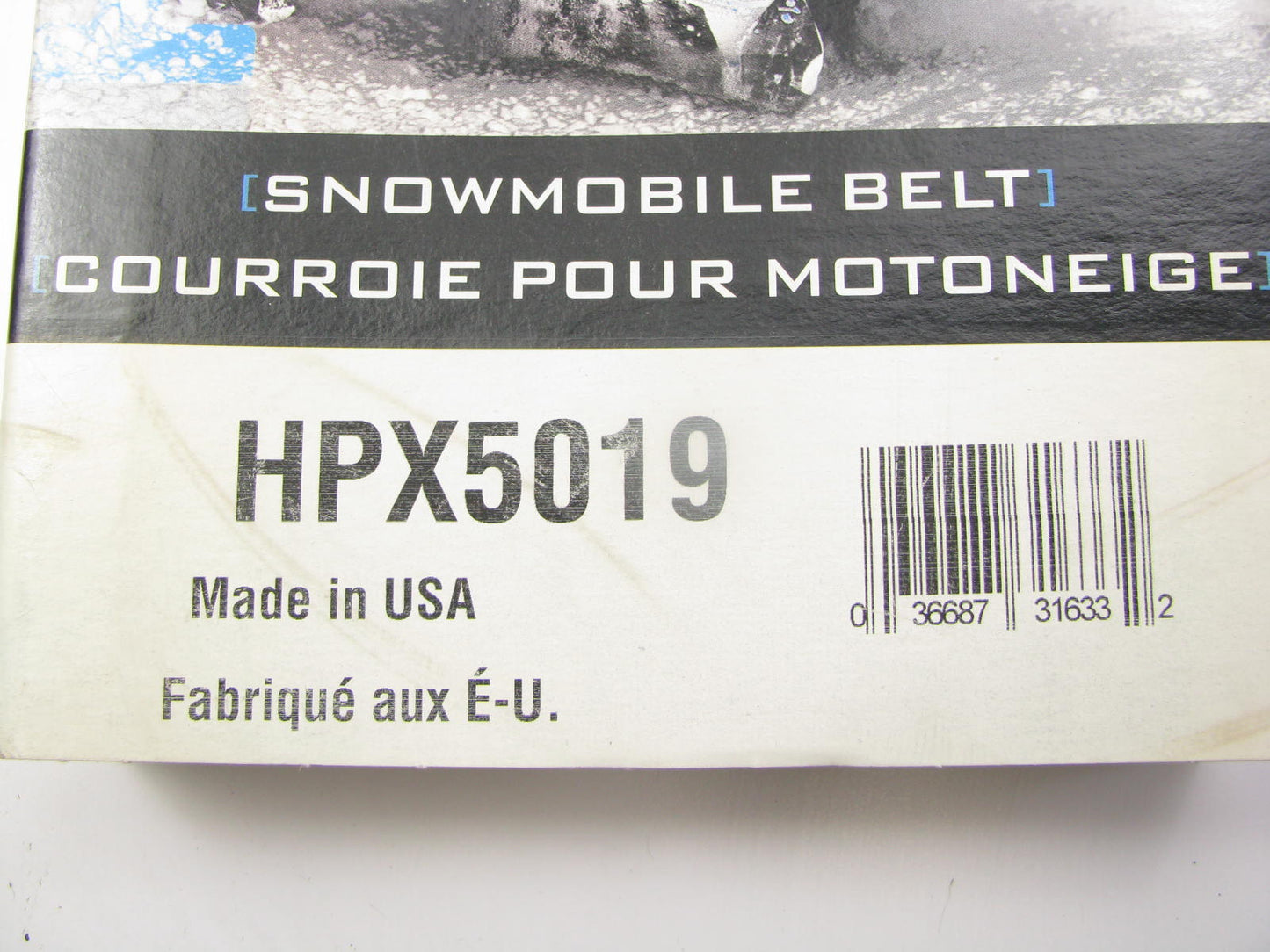 Dayco HPX5019 High Performance HPX Snowmobile Drive Belt 43-53/64'' X 1-7/16''